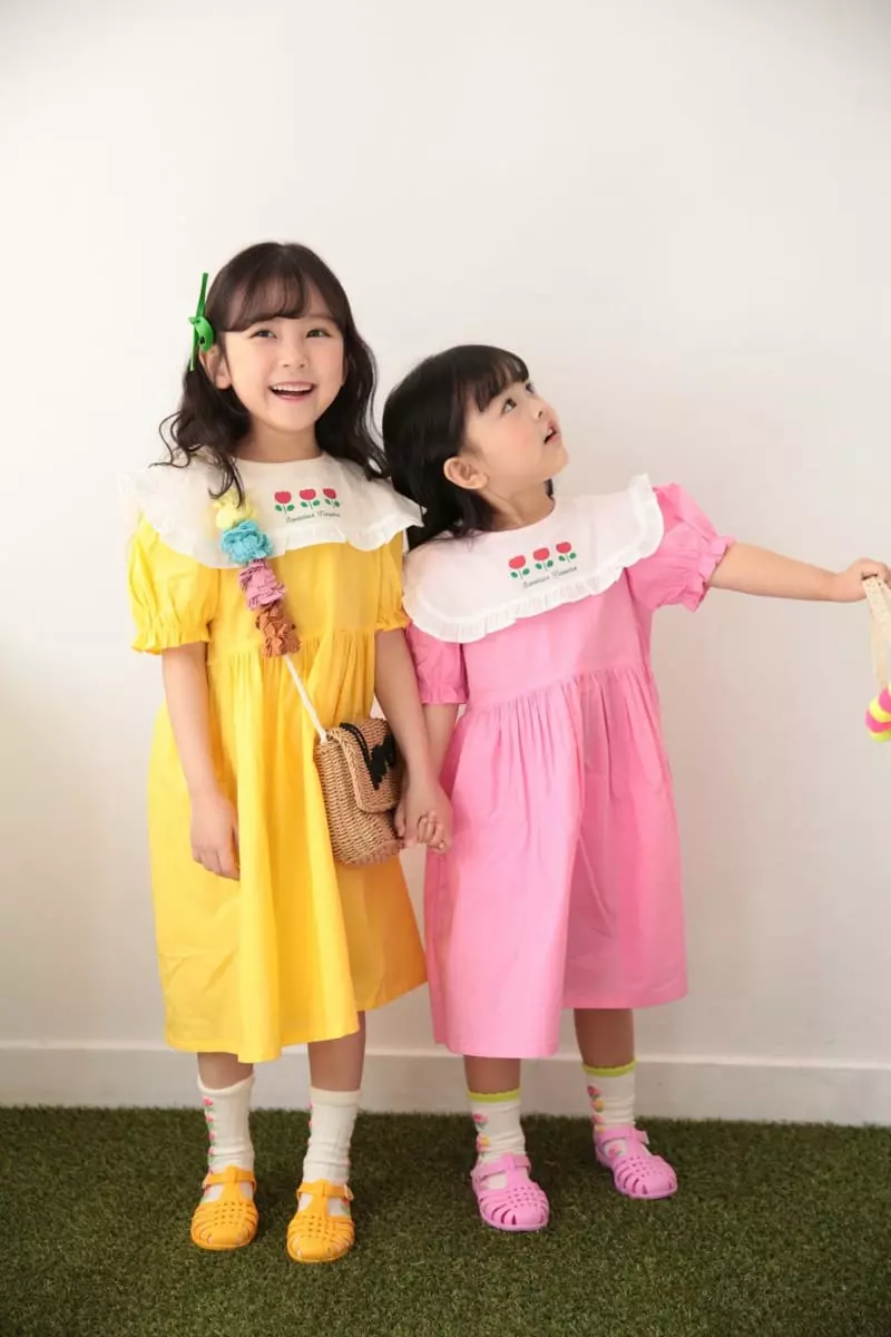 Dalla - Korean Children Fashion - #prettylittlegirls - Tulip One-piece - 4