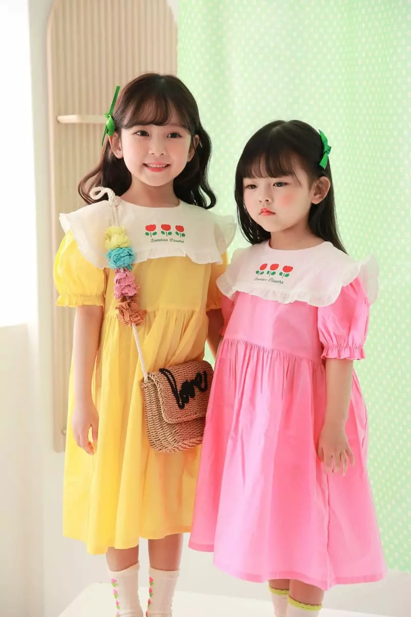 Dalla - Korean Children Fashion - #childofig - Tulip One-piece - 5