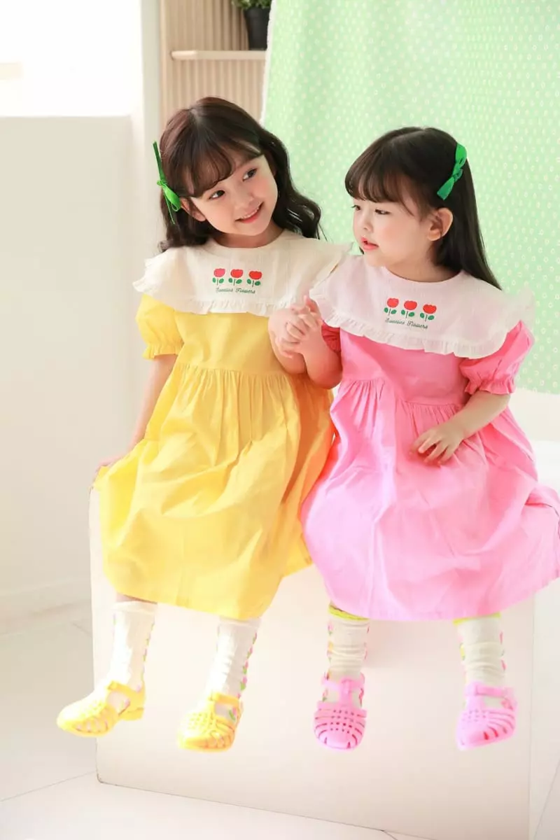 Dalla - Korean Children Fashion - #childrensboutique - Tulip One-piece - 6
