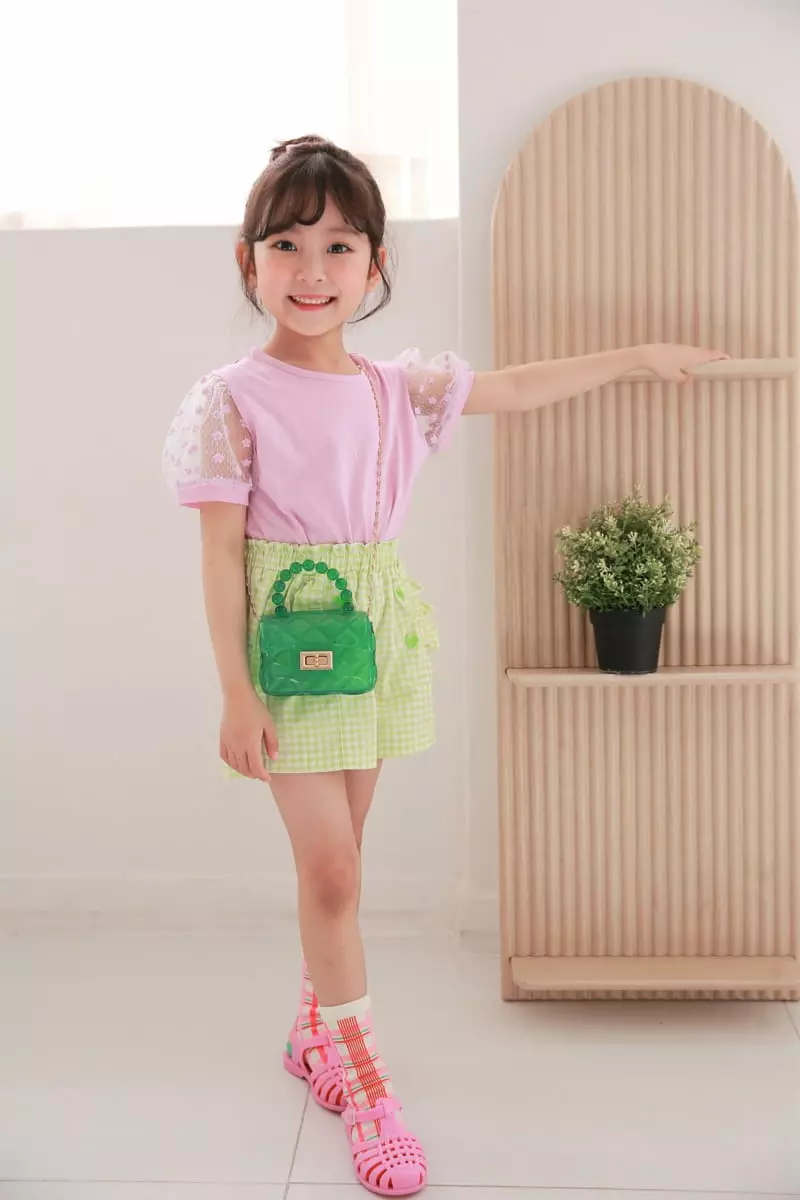 Dalla - Korean Children Fashion - #childrensboutique - Heart Check Pants - 5