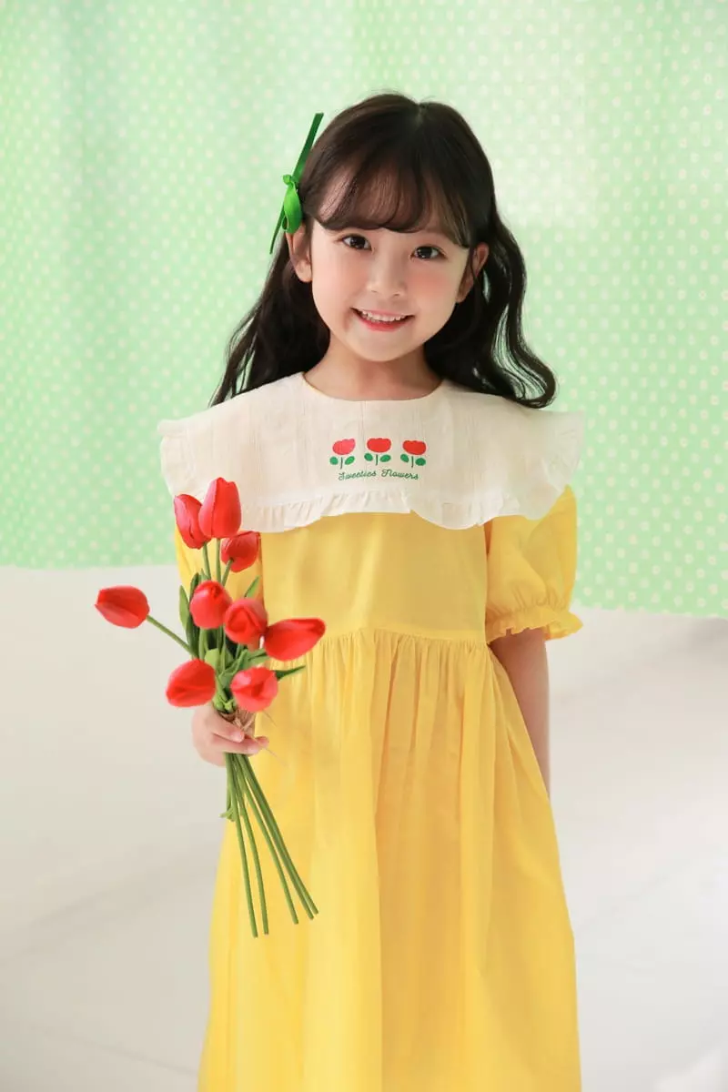 Dalla - Korean Children Fashion - #fashionkids - Tulip One-piece - 9