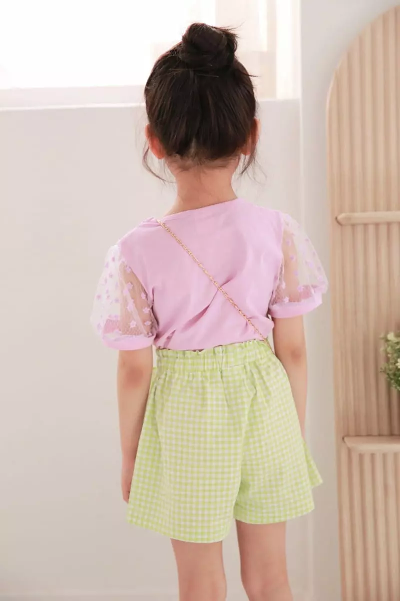 Dalla - Korean Children Fashion - #kidsstore - Heart Check Pants - 10