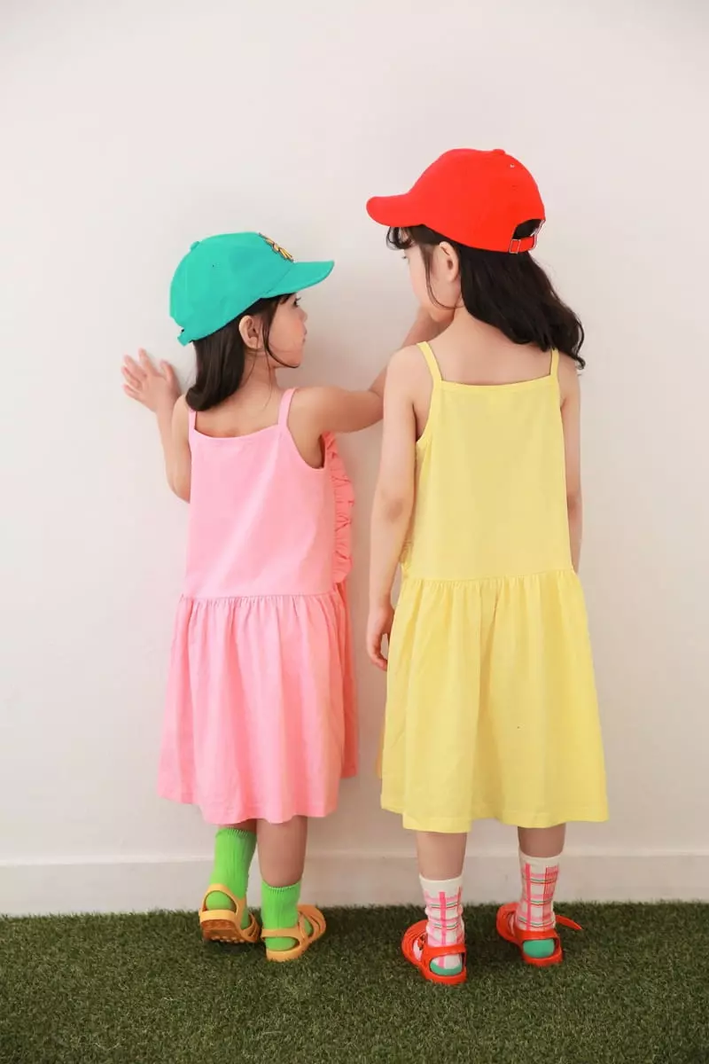 Dalla - Korean Children Fashion - #kidzfashiontrend - Frill String One-piece - 8