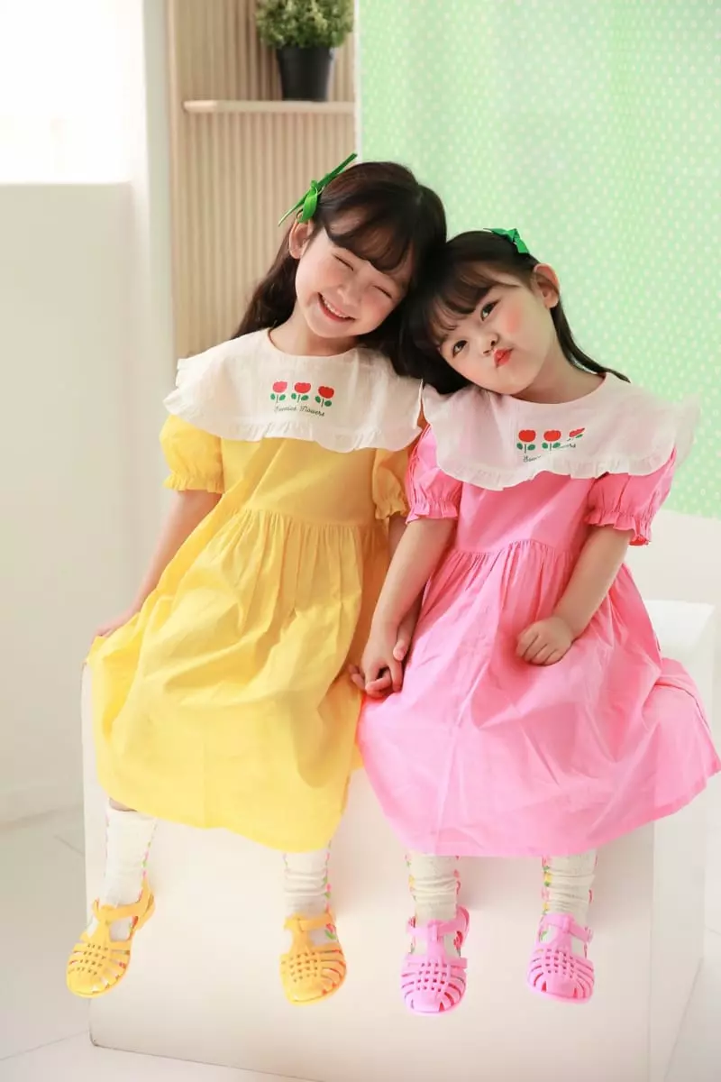 Dalla - Korean Children Fashion - #magicofchildhood - Tulip One-piece