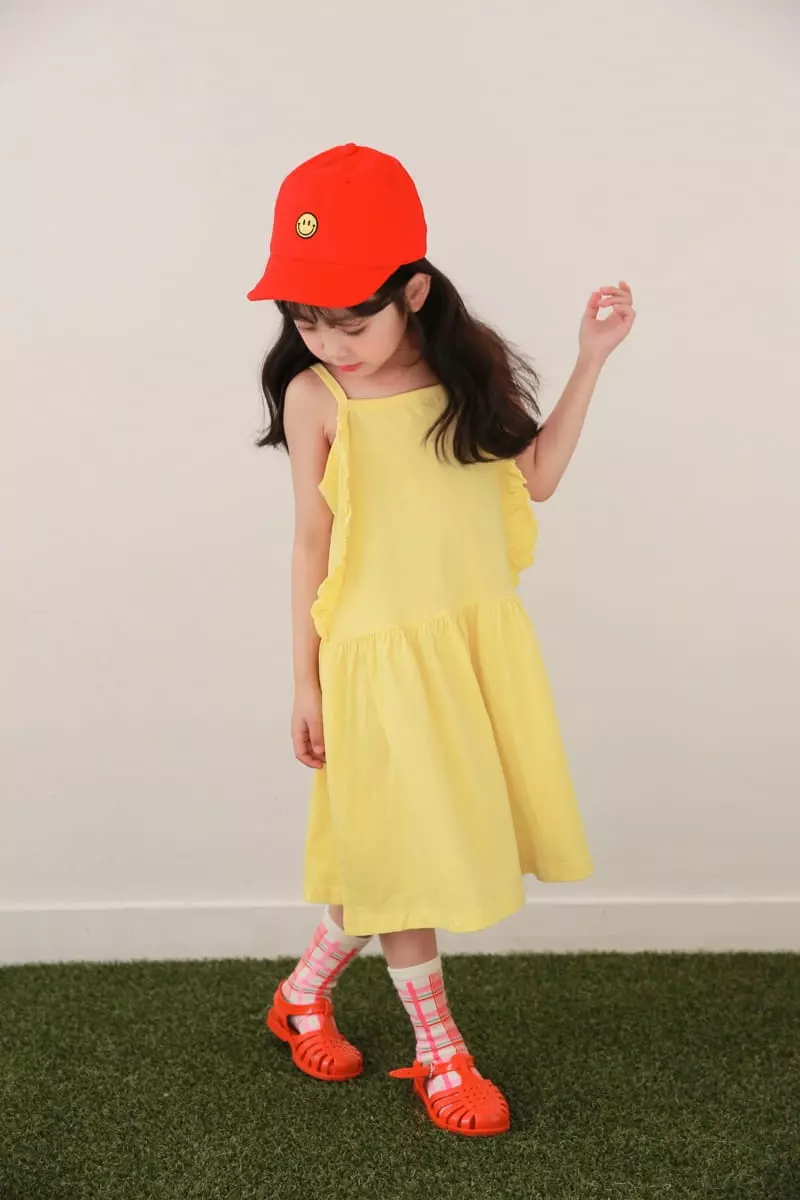 Dalla - Korean Children Fashion - #magicofchildhood - Frill String One-piece - 11