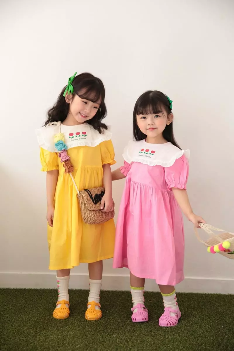 Dalla - Korean Children Fashion - #minifashionista - Tulip One-piece - 2