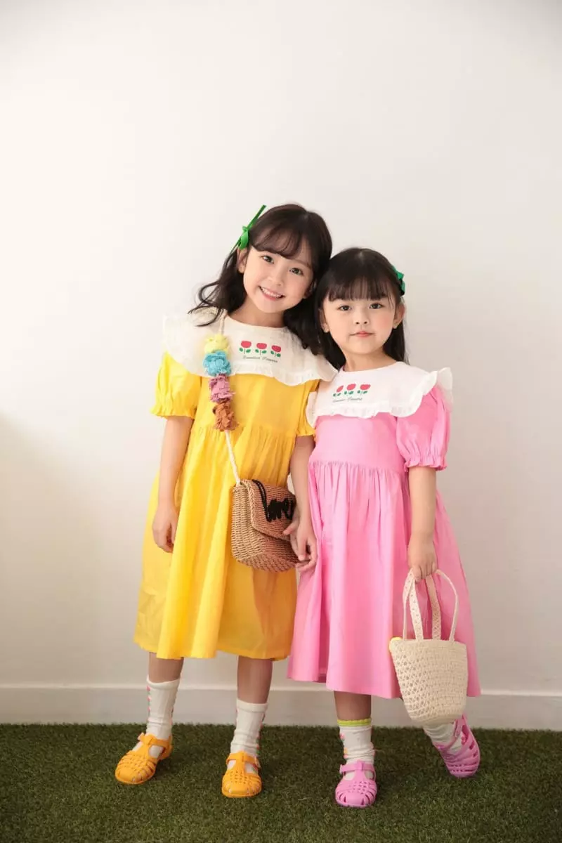 Dalla - Korean Children Fashion - #prettylittlegirls - Tulip One-piece - 3