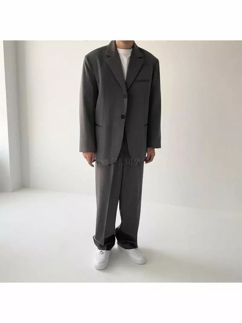 Dan - Korean Women Fashion - #momslook - Set UP Daddy Jacket - 3