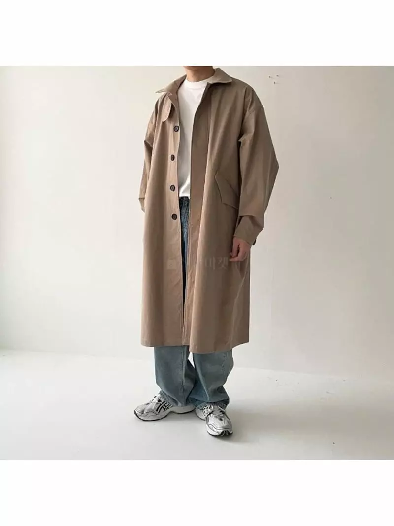 Dan - Korean Women Fashion - #momslook - Bio Mac Coat - 3