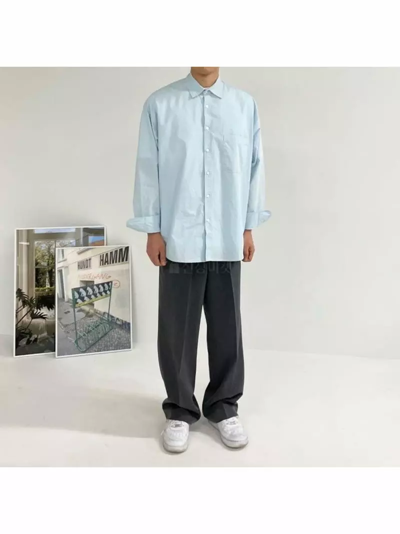 Dan - Korean Women Fashion - #momslook - Daddy Shirt - 2