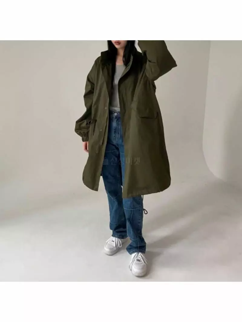 Dan - Korean Women Fashion - #shopsmall - Field Hoody Jacket