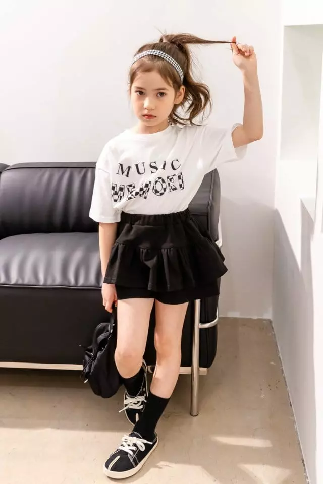 Dore Dore - Korean Children Fashion - #kidsshorts - Music Tee - 7