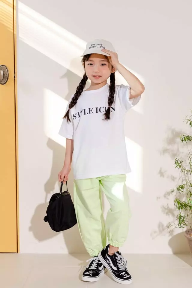 Dore Dore - Korean Children Fashion - #prettylittlegirls - Color Jogger Pants