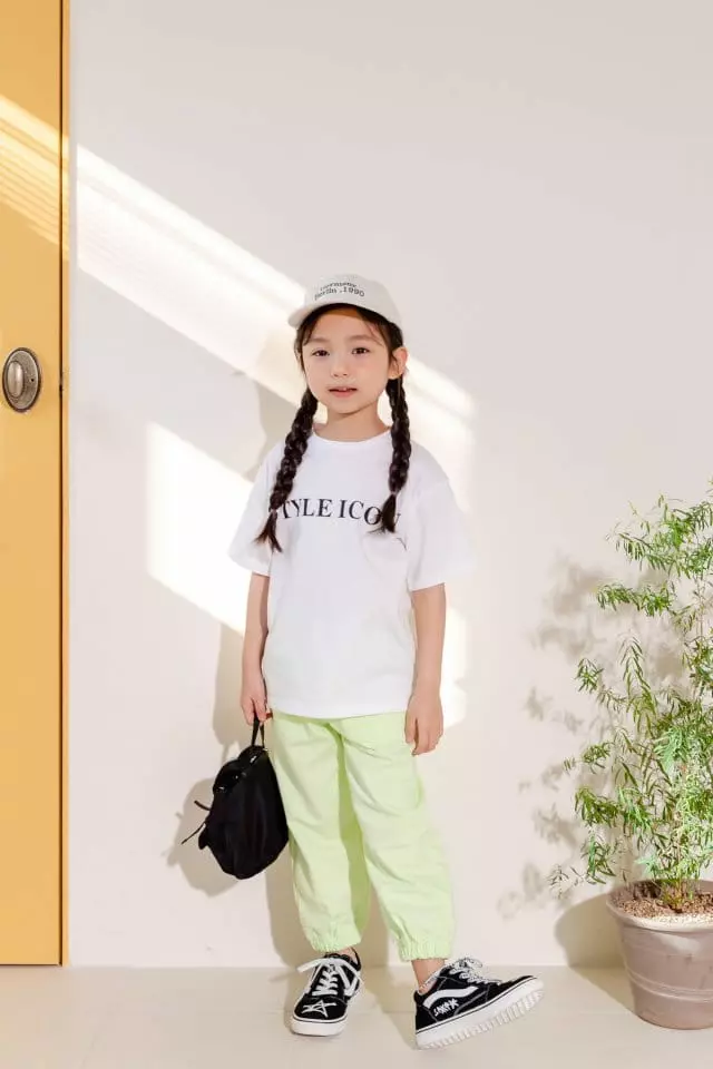 Dore Dore - Korean Children Fashion - #todddlerfashion - Color Jogger Pants - 2