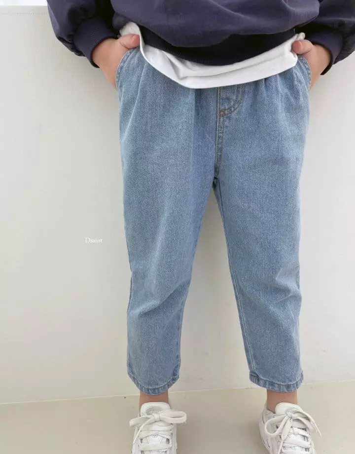 Dsaint - Korean Children Fashion - #Kfashion4kids - Disco Baggy Jeans - 7