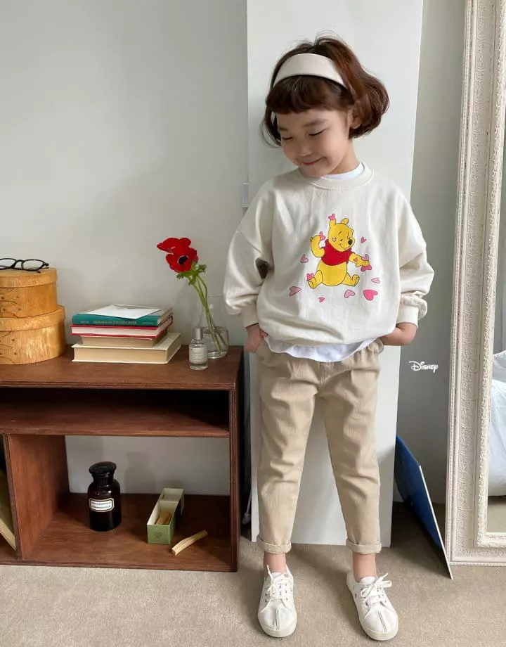 Dsaint - Korean Children Fashion - #childofig - Heart Sweatshirt - 5