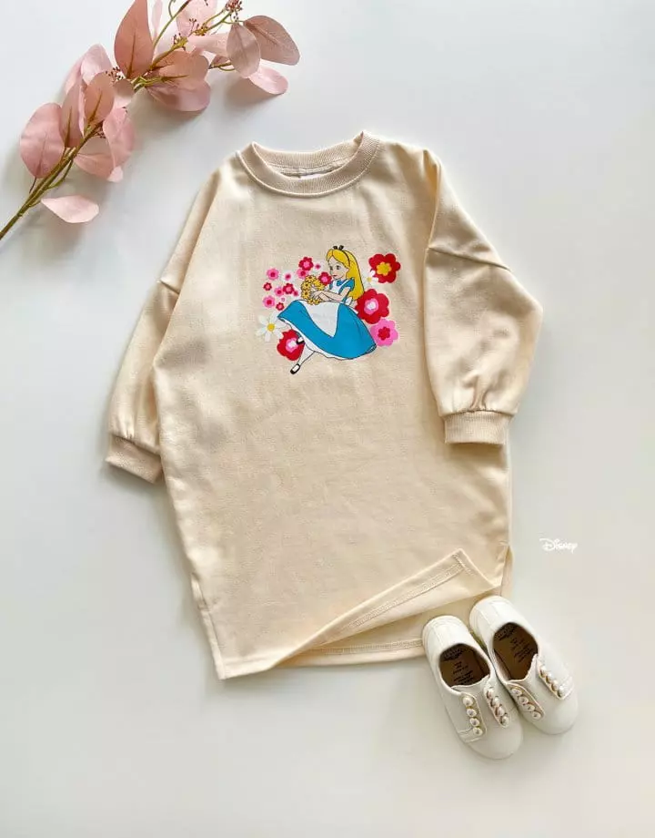 Dsaint - Korean Children Fashion - #childofig - Slit Flower Alice One-piece - 12