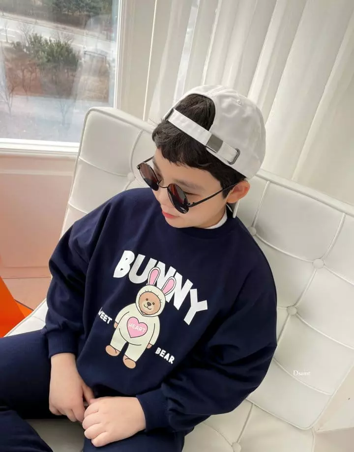 Dsaint - Korean Children Fashion - #childofig - Rabbit Bunny Top Bottom Set - 10