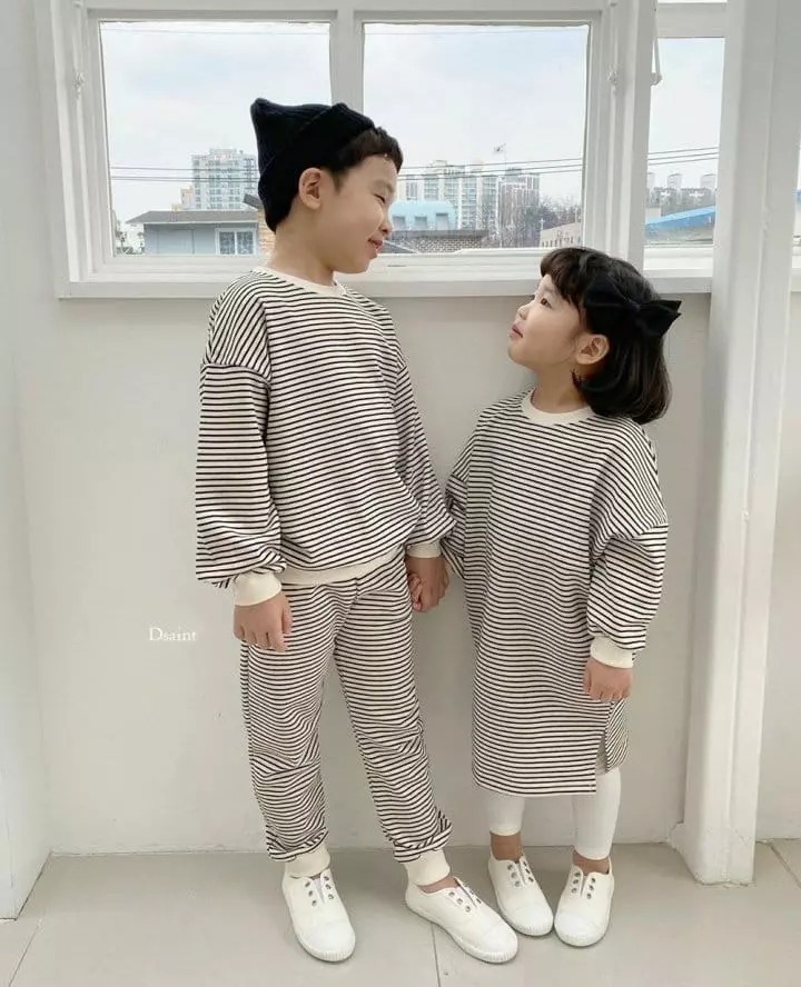 Dsaint - Korean Children Fashion - #childofig - Yam Yam Top Bottom One-piece Set - 3