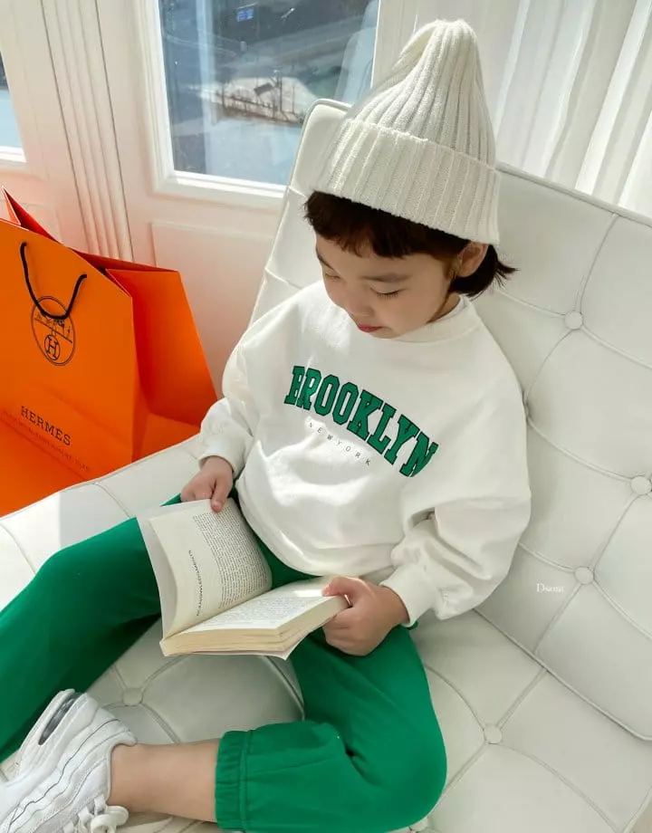 Dsaint - Korean Children Fashion - #childofig - Brooklyn Color Top Bottom Set - 9