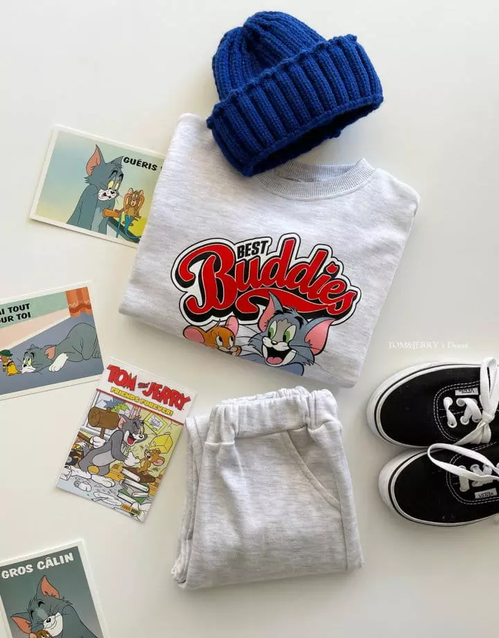 Dsaint - Korean Children Fashion - #childofig - Best Birdie Top Bottom Set - 8