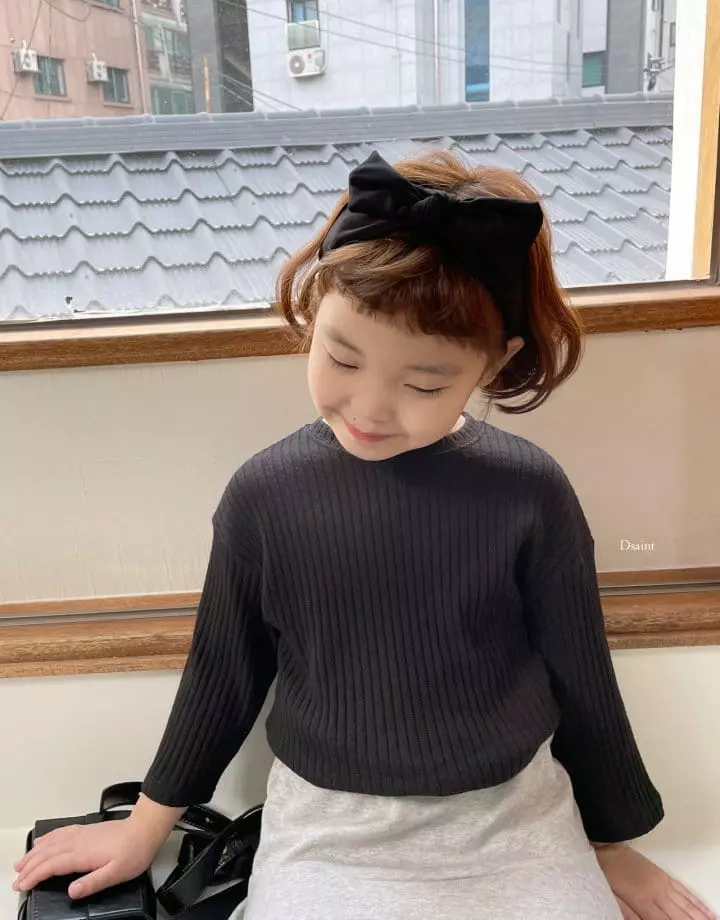 Dsaint - Korean Children Fashion - #childofig - Feel Knit Tee - 11