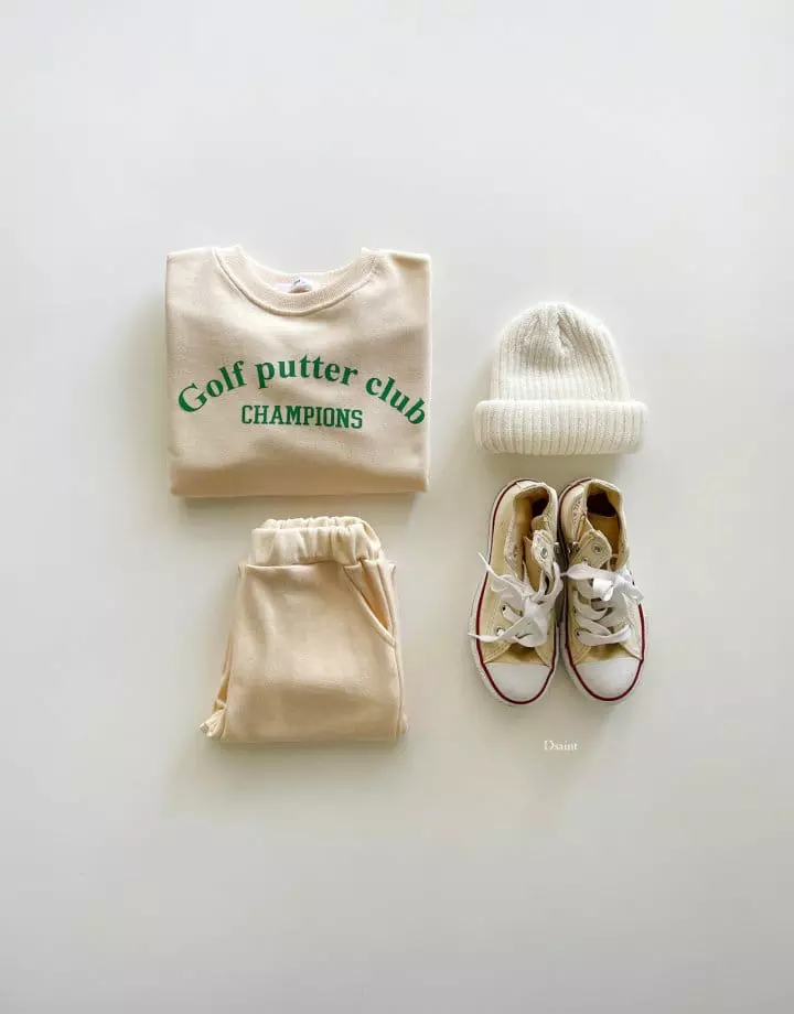 Dsaint - Korean Children Fashion - #childofig - Golf Club Top Bottom Set - 6