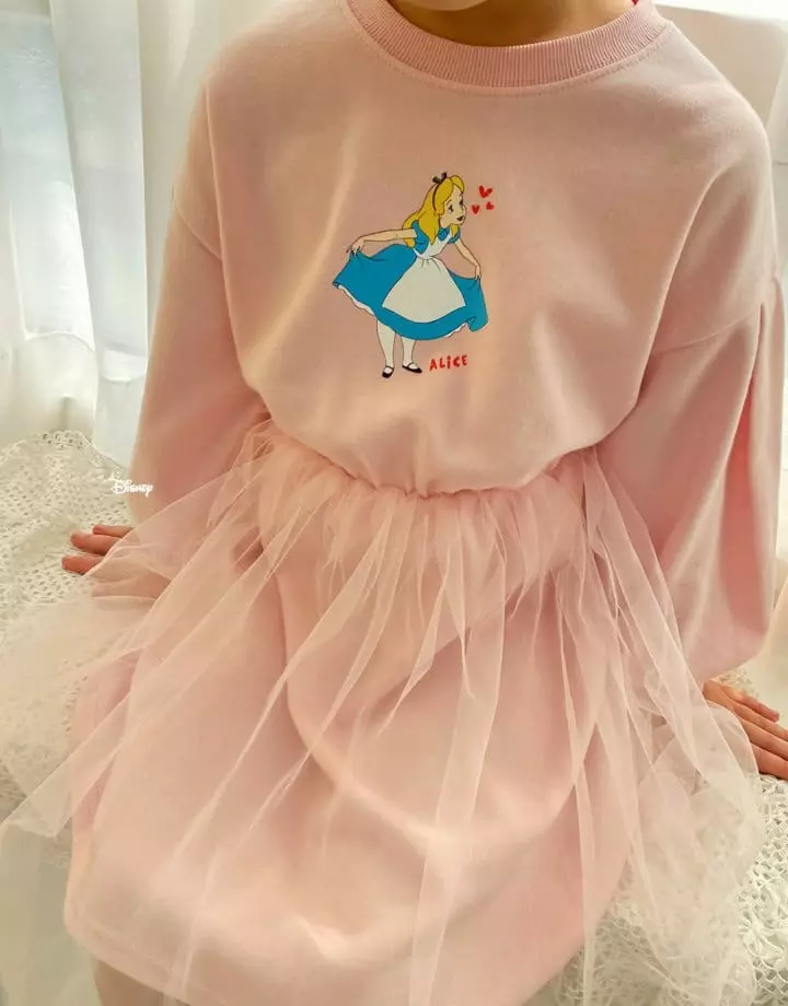 Dsaint - Korean Children Fashion - #childrensboutique - Heart Alice Mesh One-piece - 5