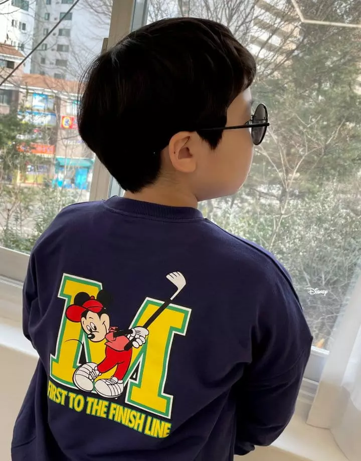 Dsaint - Korean Children Fashion - #childrensboutique - Mickey Golf Sweatshirt - 6