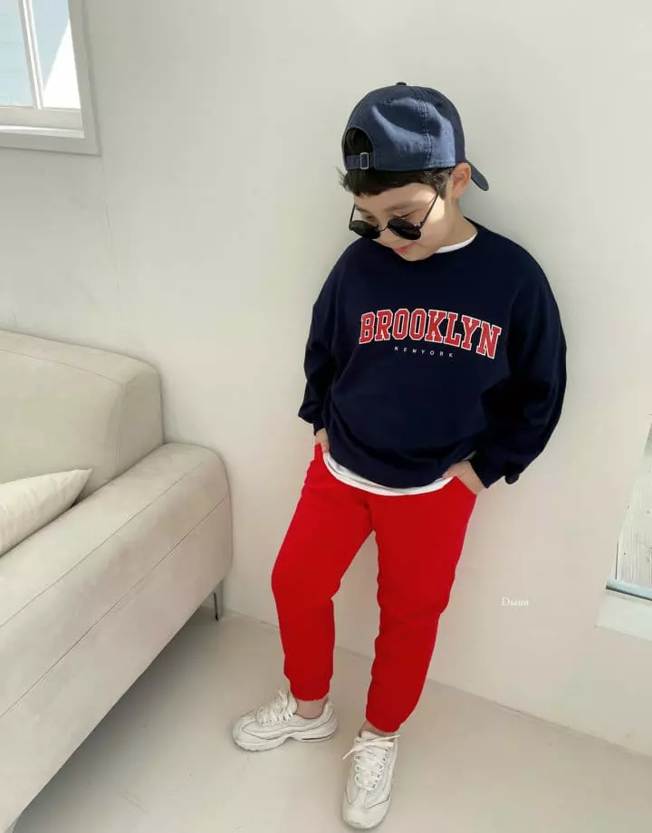 Dsaint - Korean Children Fashion - #designkidswear - Brooklyn Color Top Bottom Set - 11