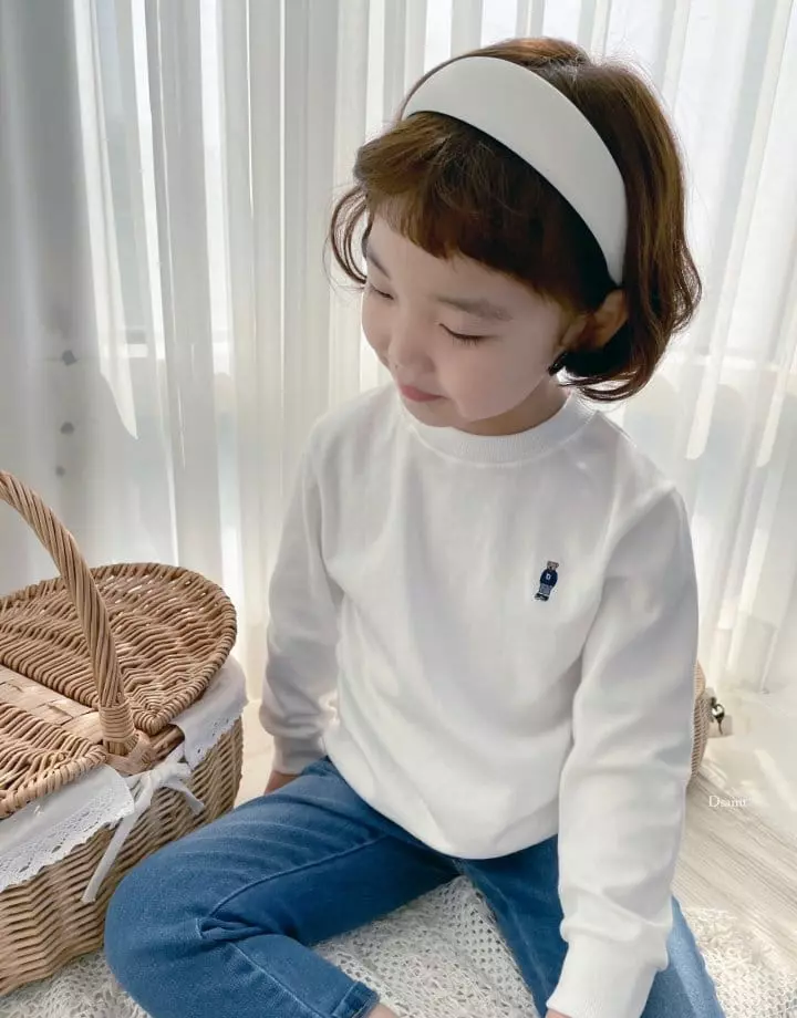 Dsaint - Korean Children Fashion - #designkidswear - Small Bear Sweatshirt - 7