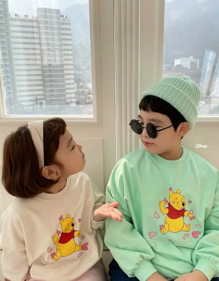 Dsaint - Korean Children Fashion - #discoveringself - Heart Sweatshirt - 8
