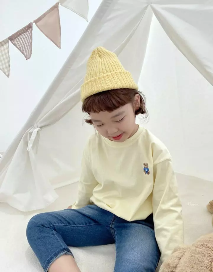 Dsaint - Korean Children Fashion - #discoveringself - Sit Bear Tee - 5