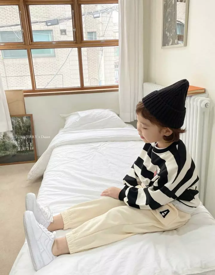 Dsaint - Korean Children Fashion - #designkidswear - Amazing Stripes Sweatshirt - 4