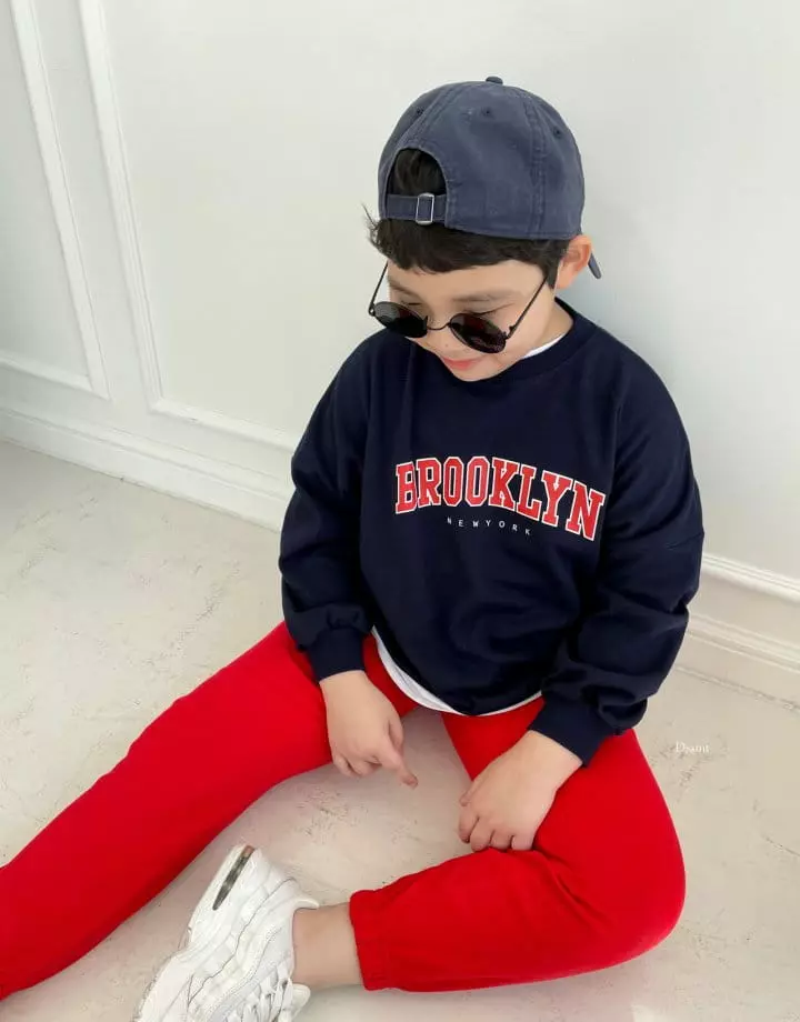 Dsaint - Korean Children Fashion - #discoveringself - Brooklyn Color Top Bottom Set - 12