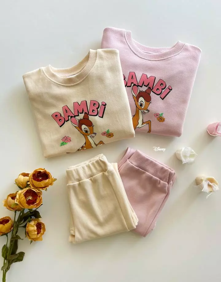 Dsaint - Korean Children Fashion - #discoveringself - Bambi Bootscut Top Bottom Set - 10