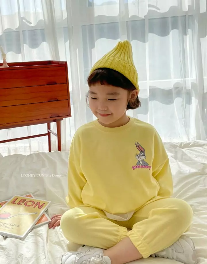 Dsaint - Korean Children Fashion - #discoveringself - Box Burnie Jogger Top Bottom Set - 9