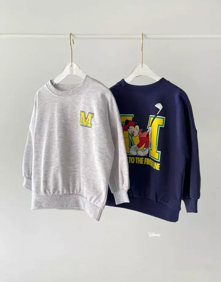 Dsaint - Korean Children Fashion - #discoveringself - Mickey Golf Sweatshirt - 8
