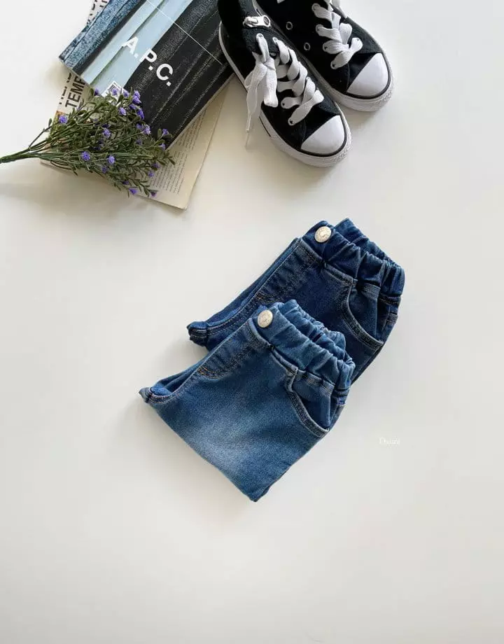 Dsaint - Korean Children Fashion - #designkidswear - Light Jeans - 4