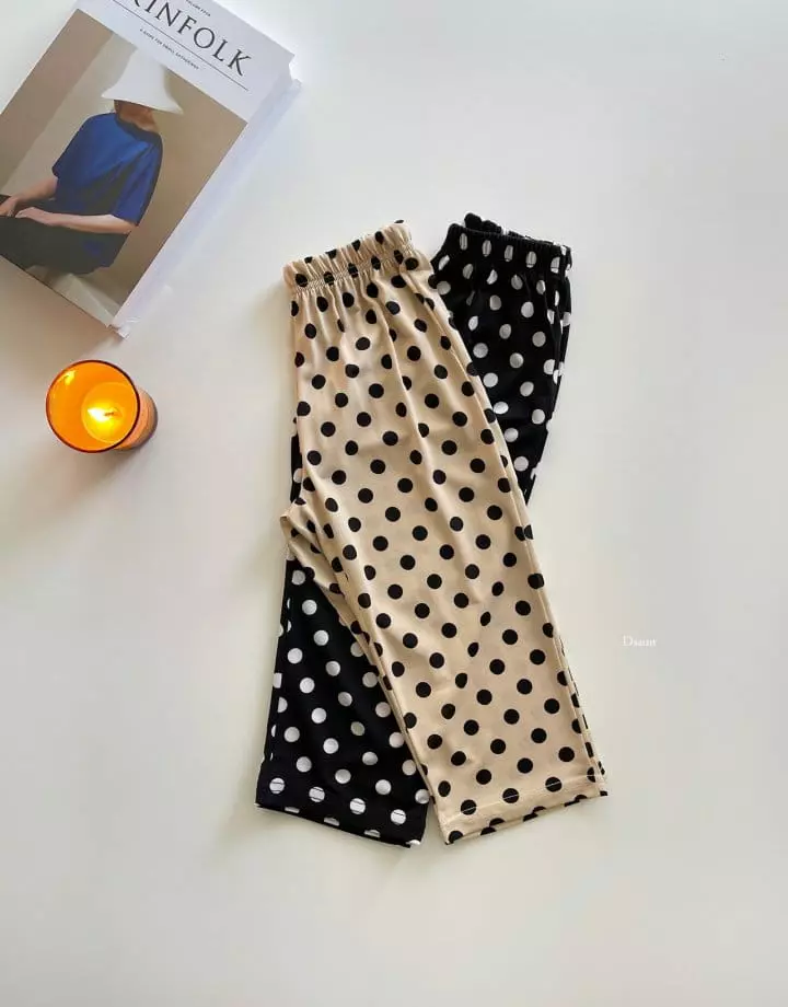 Dsaint - Korean Children Fashion - #discoveringself - Dot Dot Pants - 3