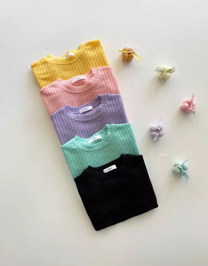 Dsaint - Korean Children Fashion - #discoveringself - Feel Knit Tee