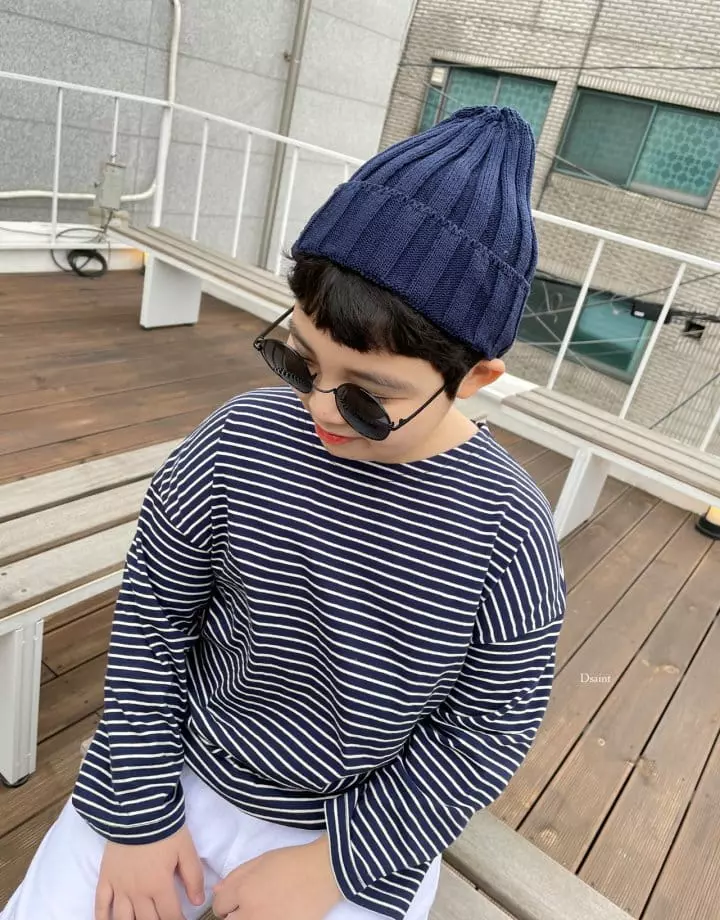 Dsaint - Korean Children Fashion - #discoveringself - Different Stripes Tee - 12