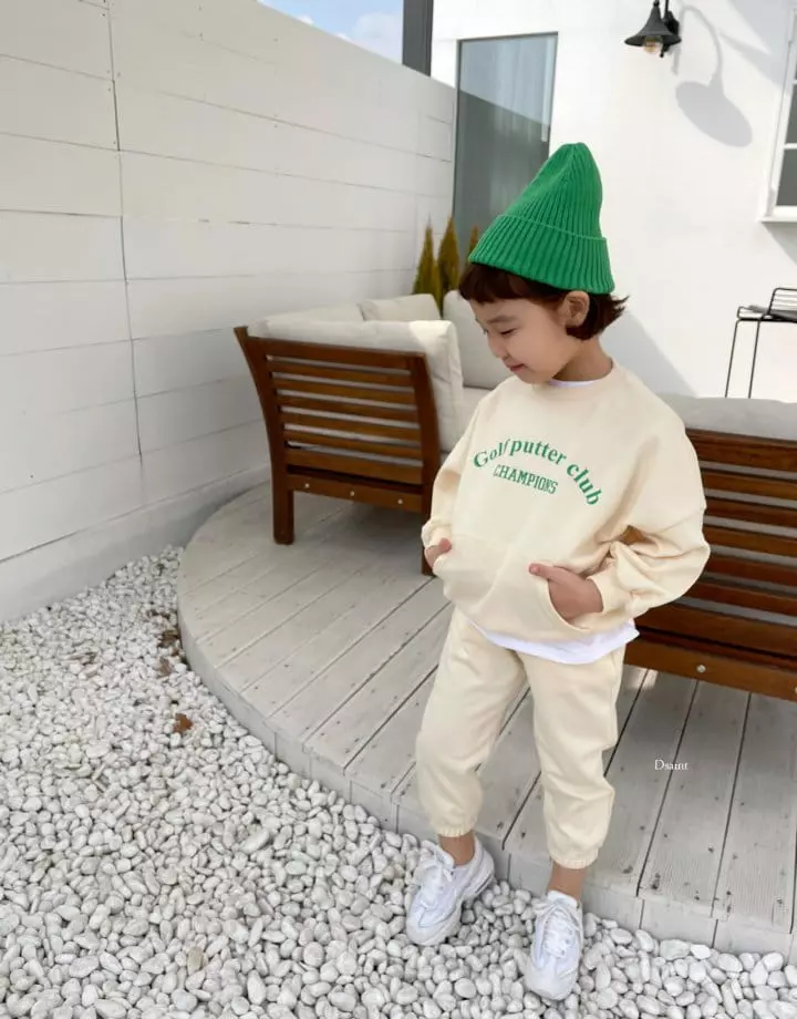 Dsaint - Korean Children Fashion - #discoveringself - Golf Club Top Bottom Set - 10