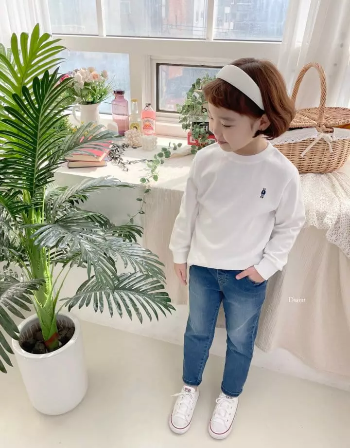 Dsaint - Korean Children Fashion - #discoveringself - Small Bear Sweatshirt - 8