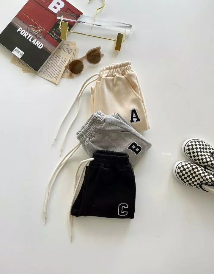 Dsaint - Korean Children Fashion - #discoveringself - ABC Jogger Pants - 6
