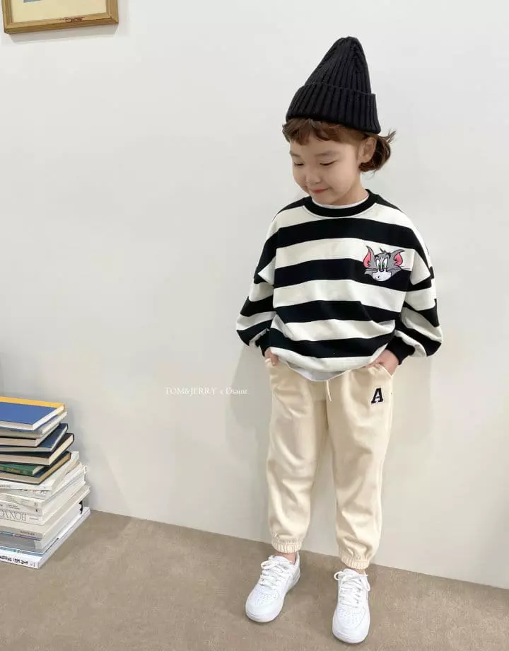 Dsaint - Korean Children Fashion - #fashionkids - Amazing Stripes Sweatshirt - 5