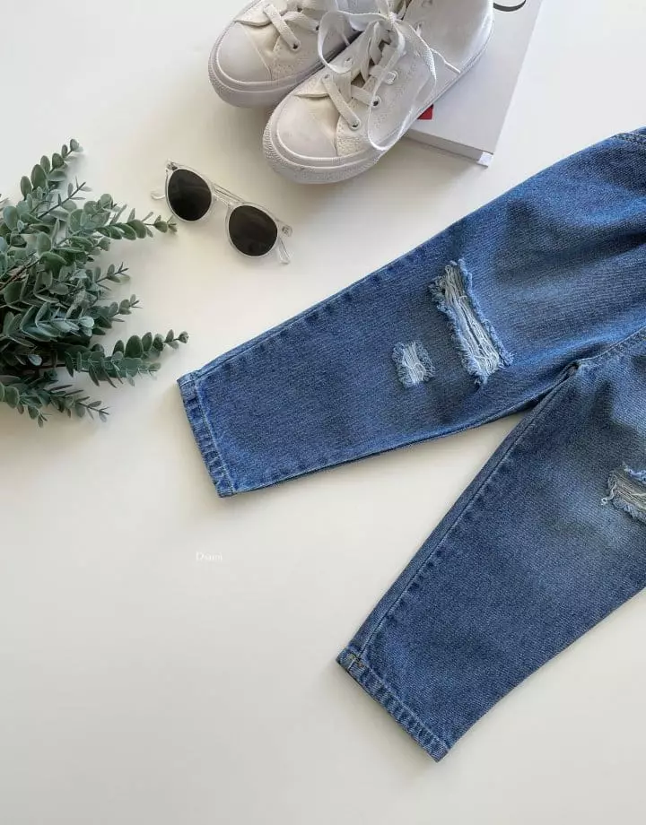 Dsaint - Korean Children Fashion - #fashionkids - Style Vintage Jeans - 3