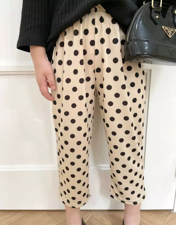 Dsaint - Korean Children Fashion - #discoveringself - Dot Dot Pants - 4