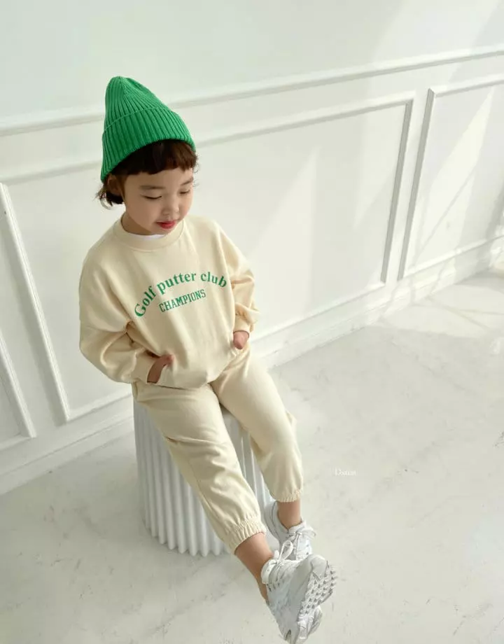 Dsaint - Korean Children Fashion - #fashionkids - Golf Club Top Bottom Set - 11