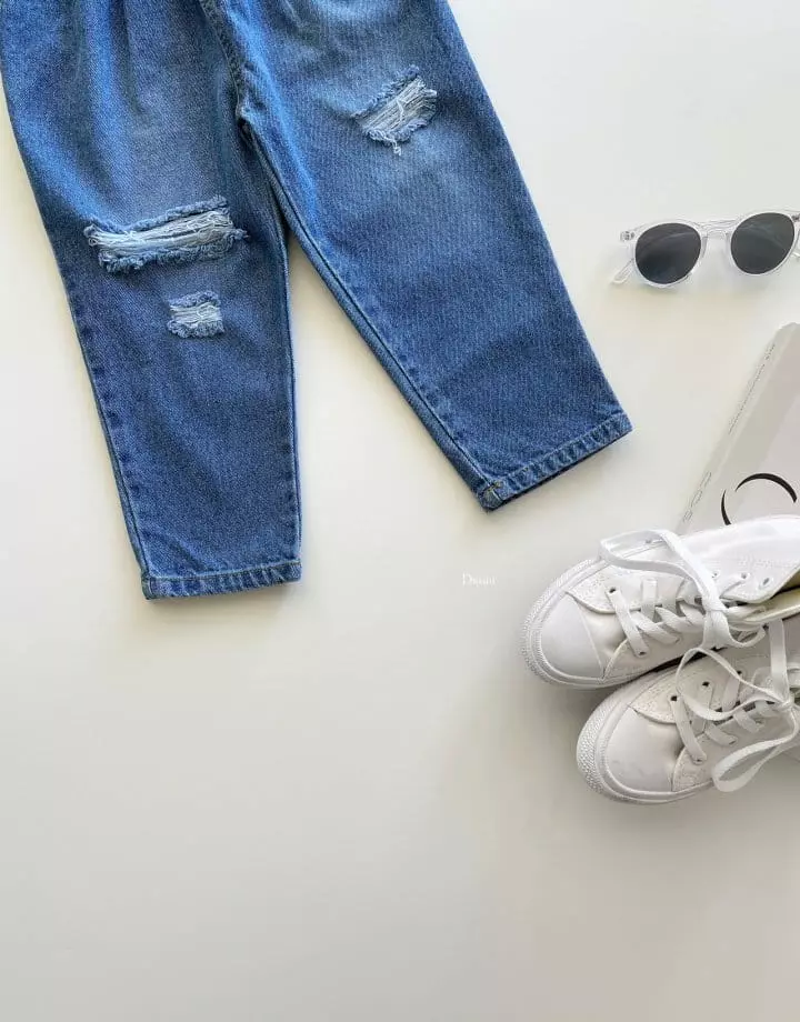 Dsaint - Korean Children Fashion - #fashionkids - Style Vintage Jeans - 4